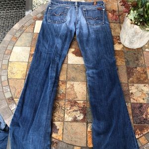 7’s for all man kind jeans